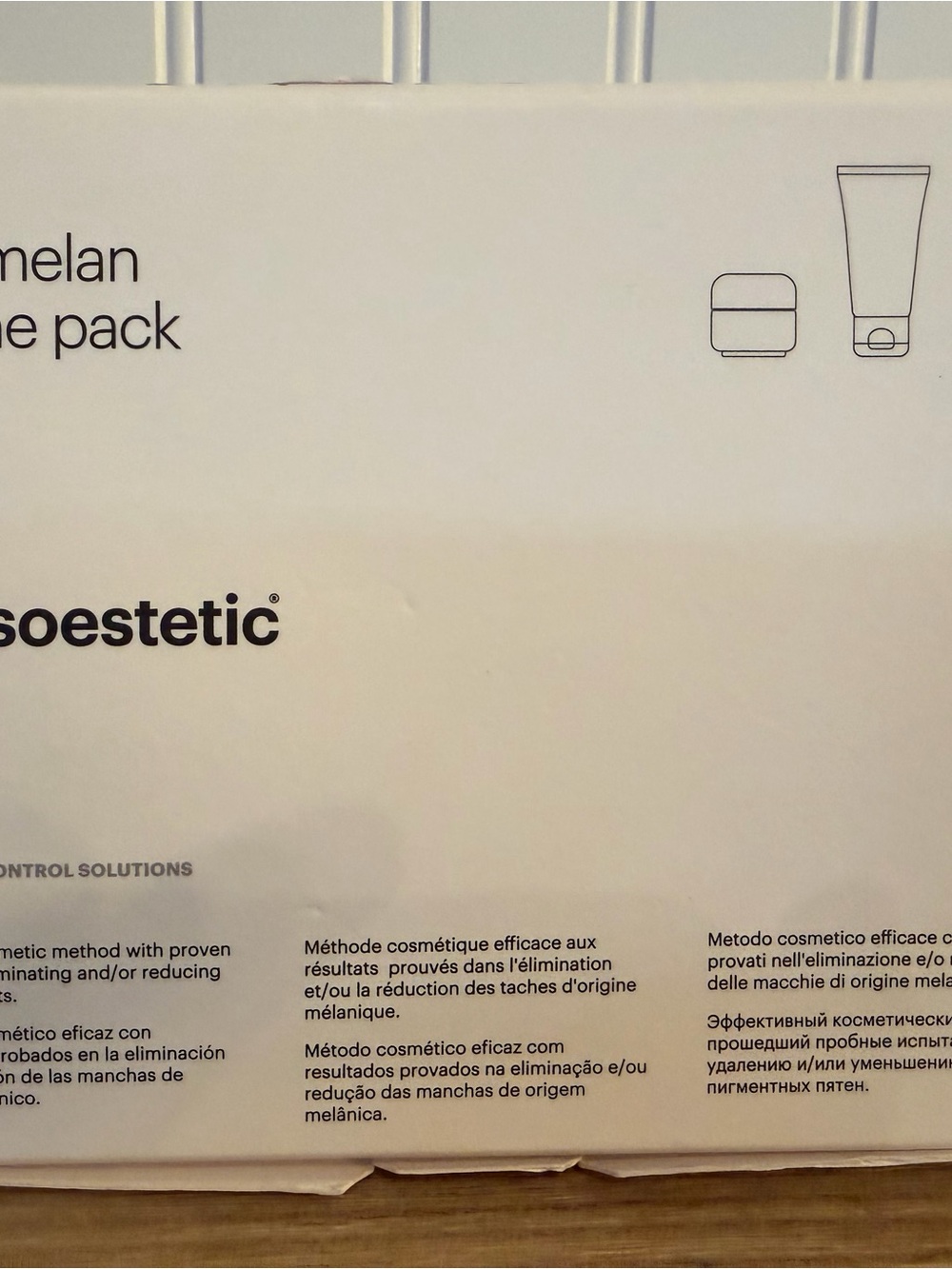 Mesoestetic Brightening Skincare Coleman Pack
